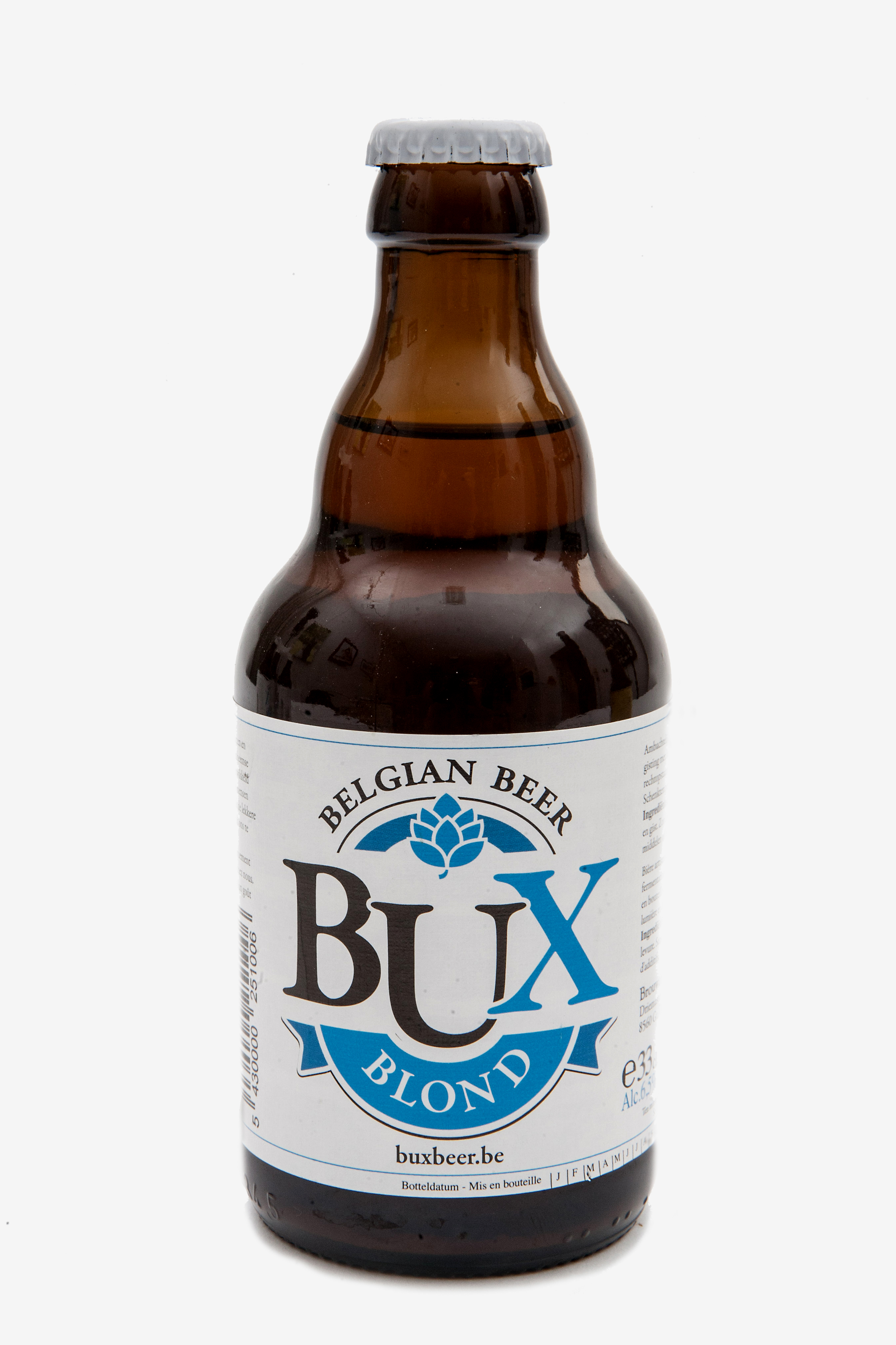 Bux Beer Blond 33cl Belgian Brewed