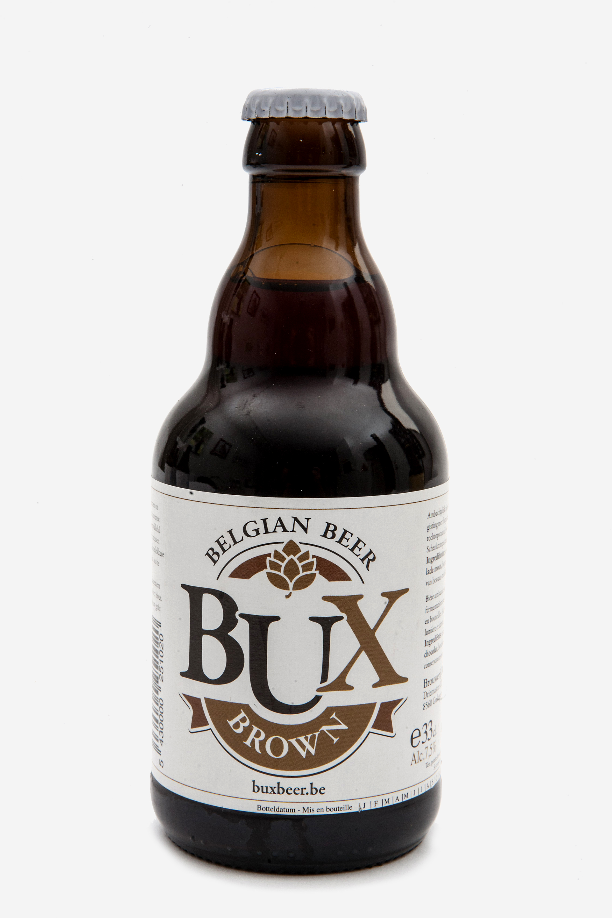 Bux Beer Brown 33cl - Belgian Brewed