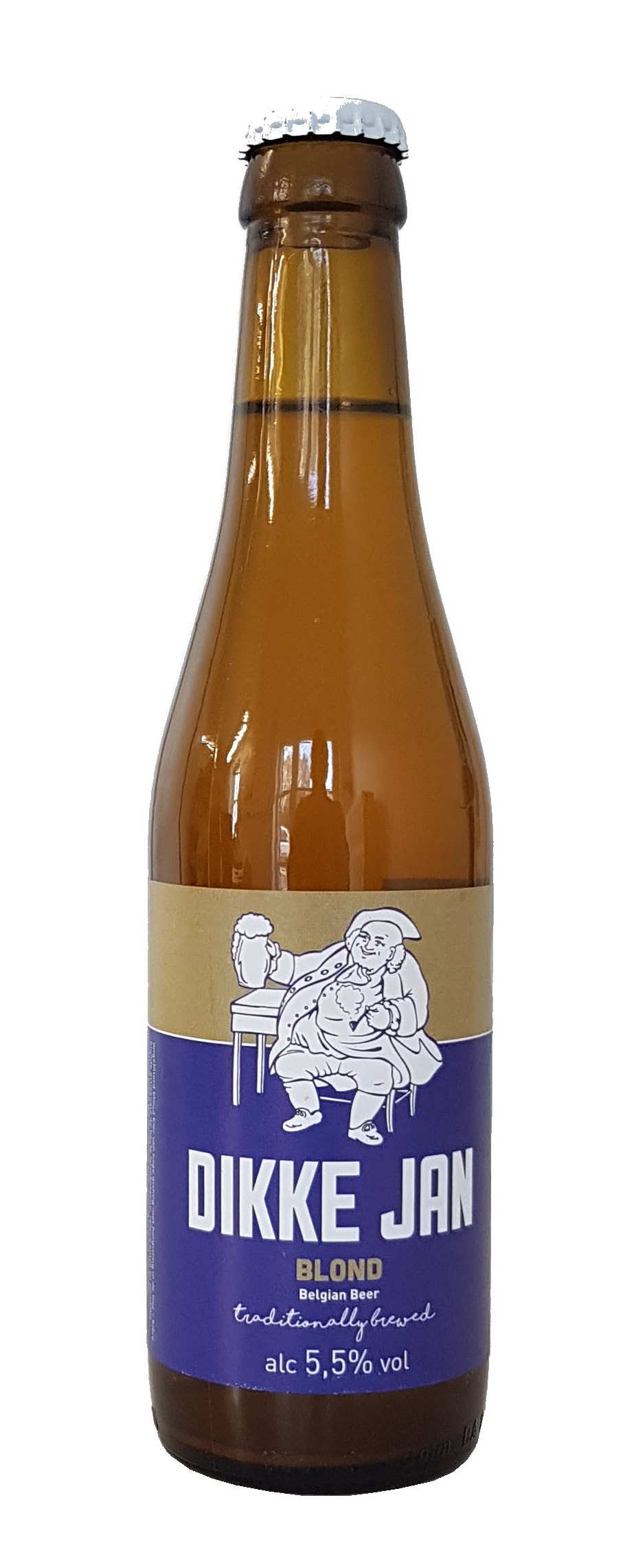 Dikke Jan Blond 33cl - Belgian Brewed