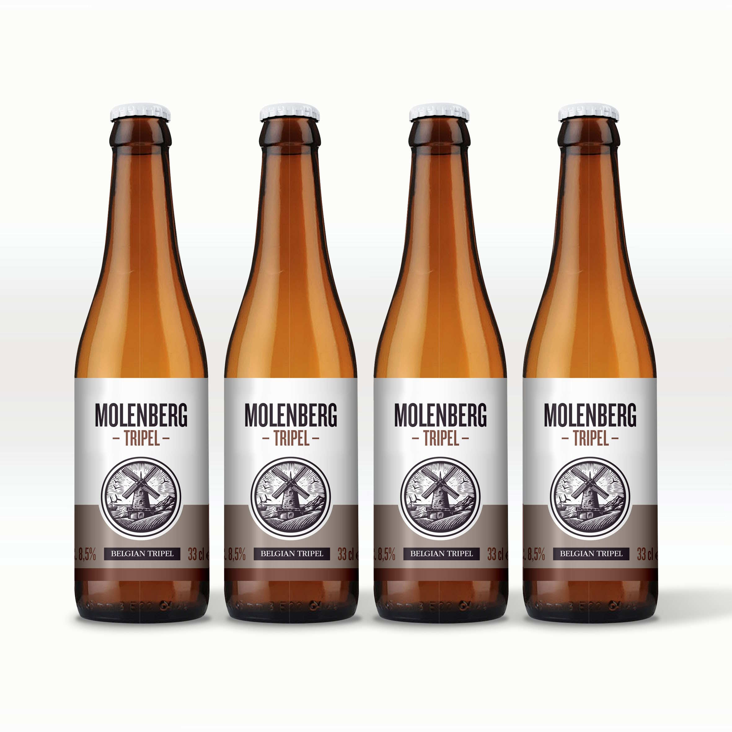 Molenberg Tripel 4x33cl - Belgian Brewed