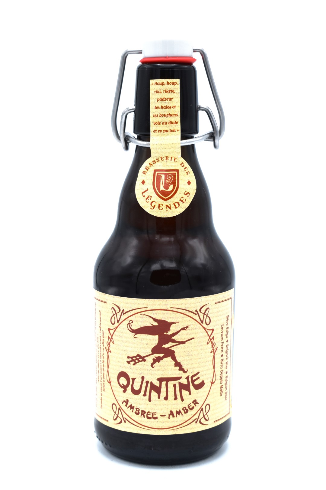 Quintine Amber 33cl - Belgian Brewed